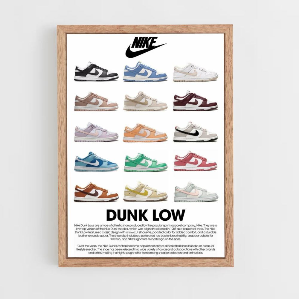 Poster Nike Dunk Low