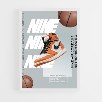 Affiche Nike Air Jordan 1