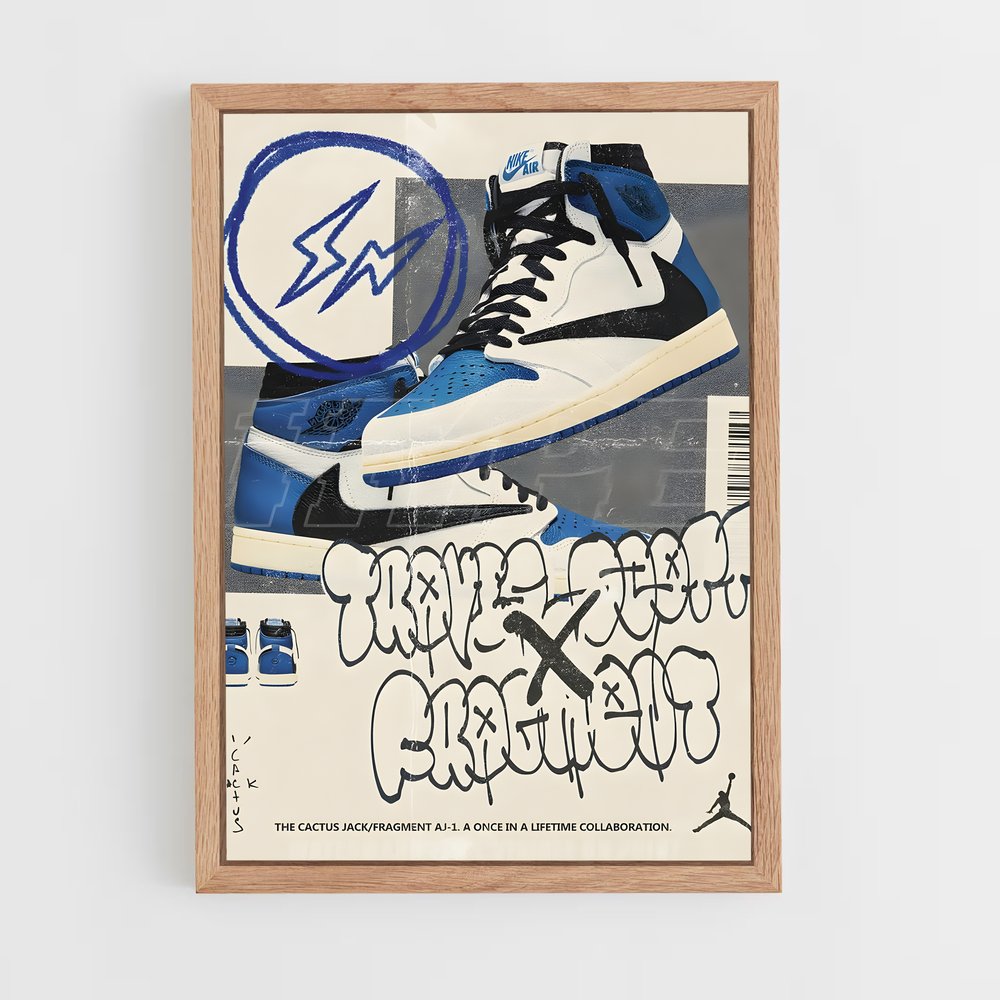 sneakers-31 cadre Bois clair