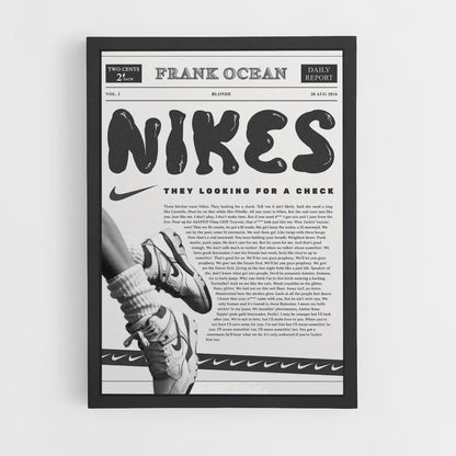 Poster Nikes Frank Ocean