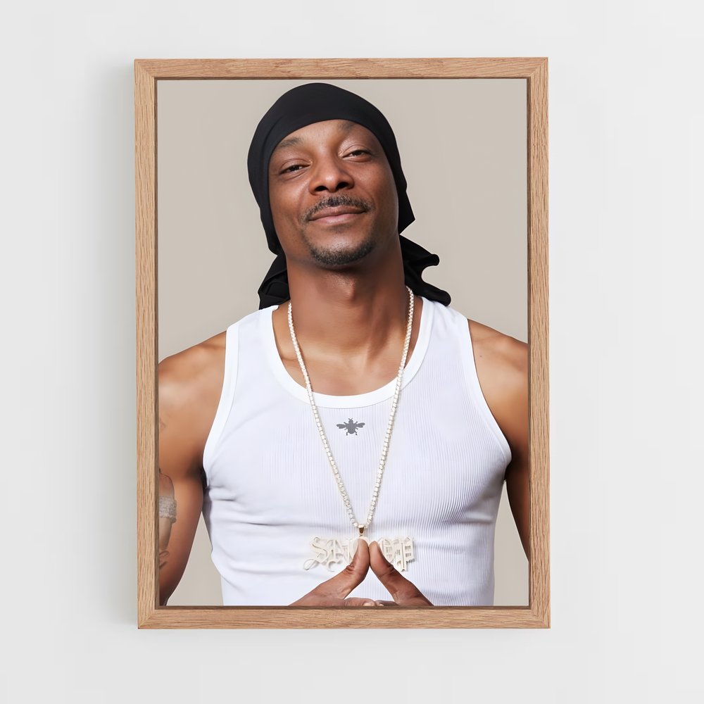 snoop-dog-3 cadre Bois clair