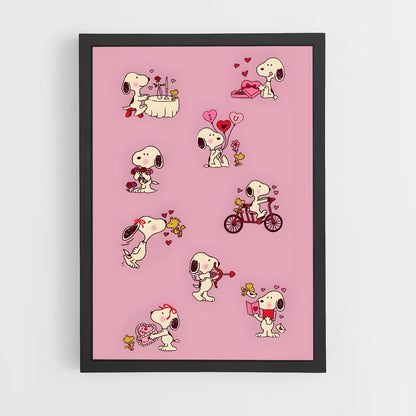 snoopy-6 cadre Noir