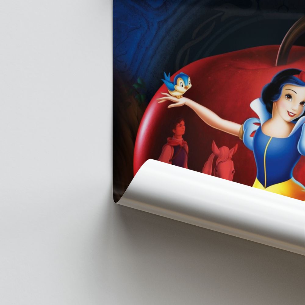 Poster Blanche Neige Cassette