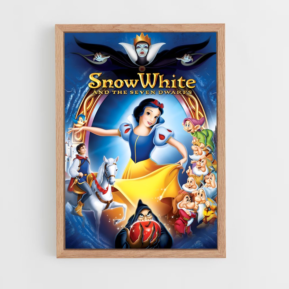 snow-white-6 cadre Bois clair