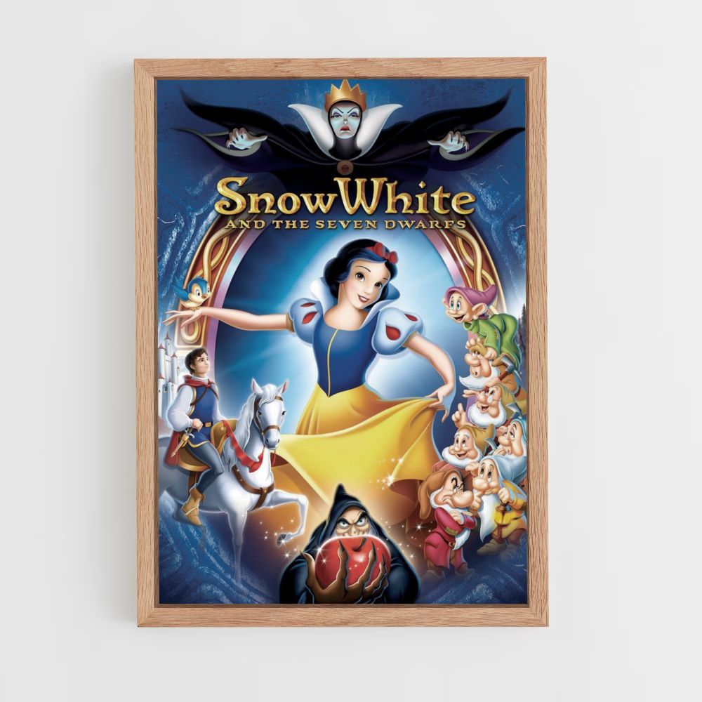 Poster Mirroir Blanche Neige