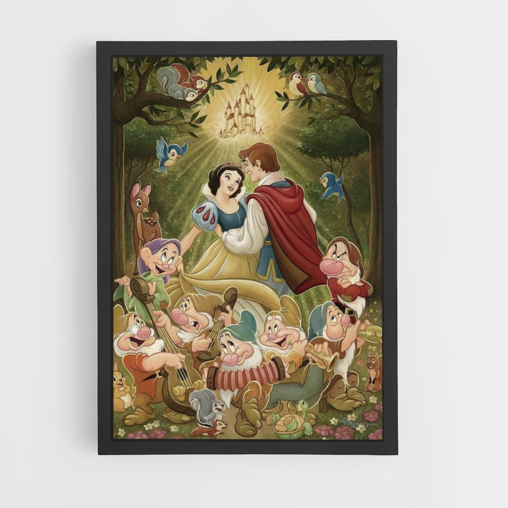 Poster Blanche Neige Prince