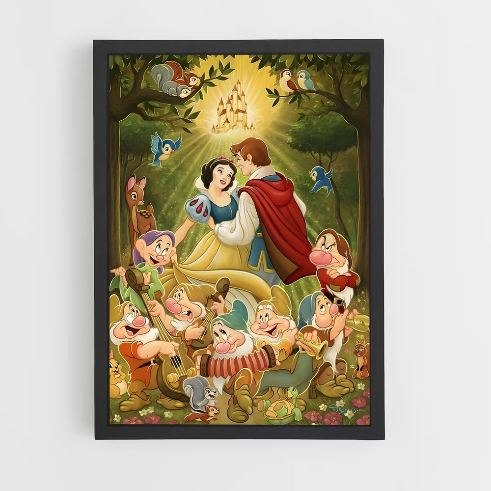 snow-white-7 cadre Noir