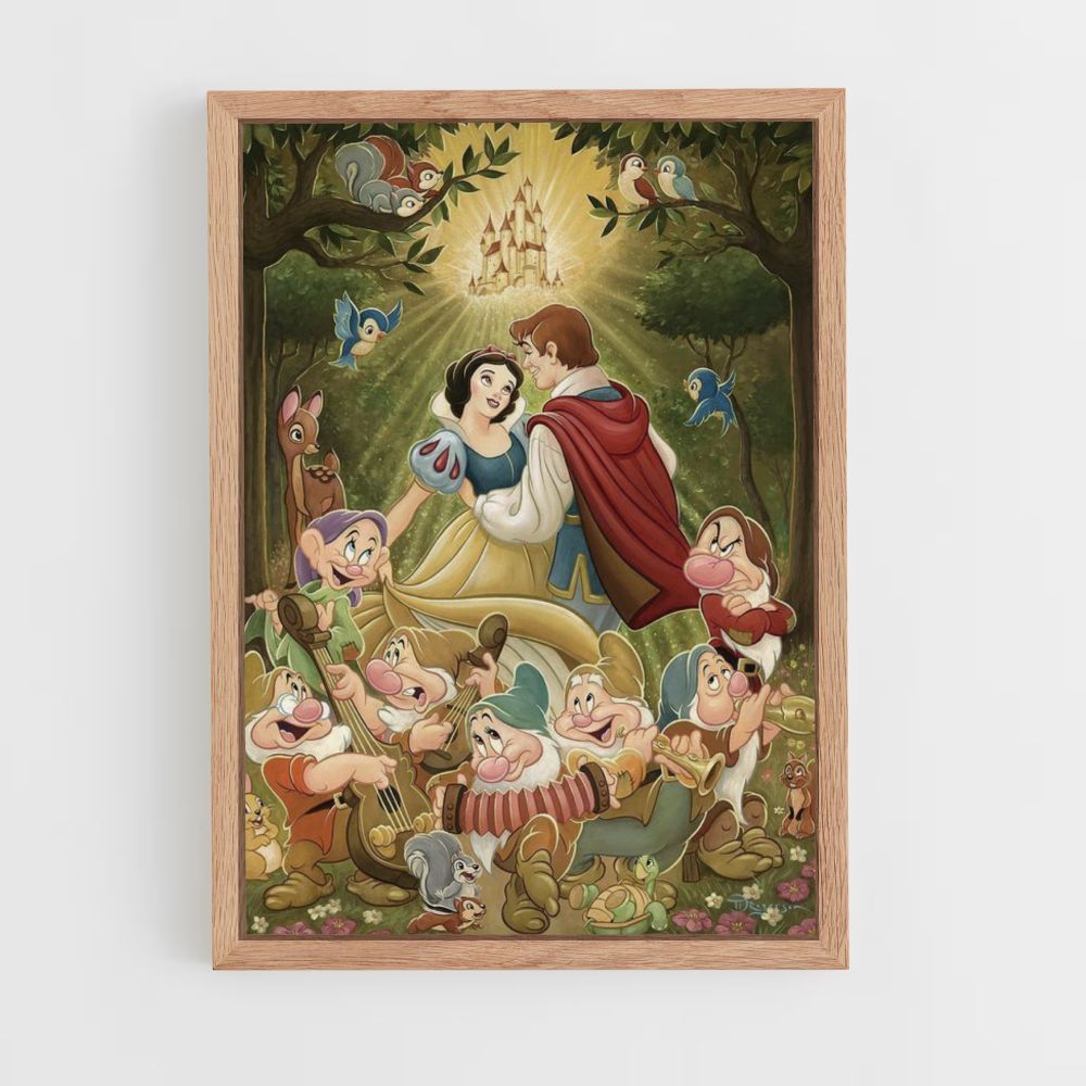 Poster Blanche Neige Prince