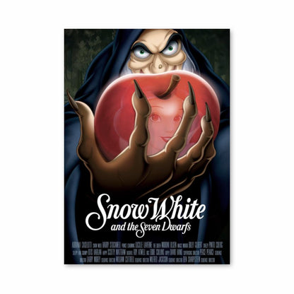 Poster Sorcière Blanche Neige