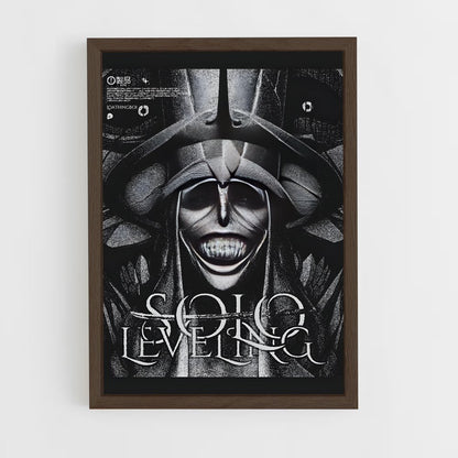 solo-leveling-3 cadre Bois foncé