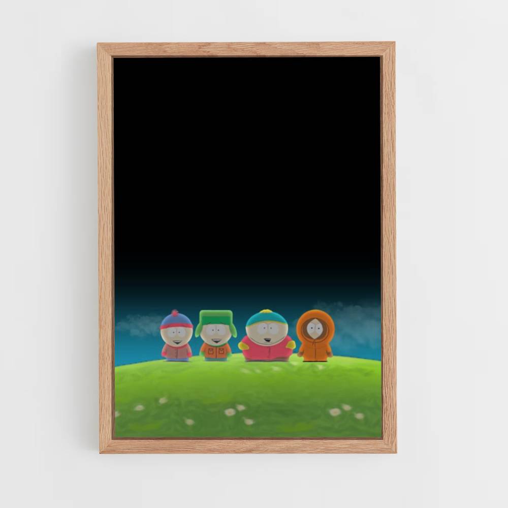 Poster South Park Aesthetic