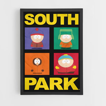 south-park-5 cadre Noir
