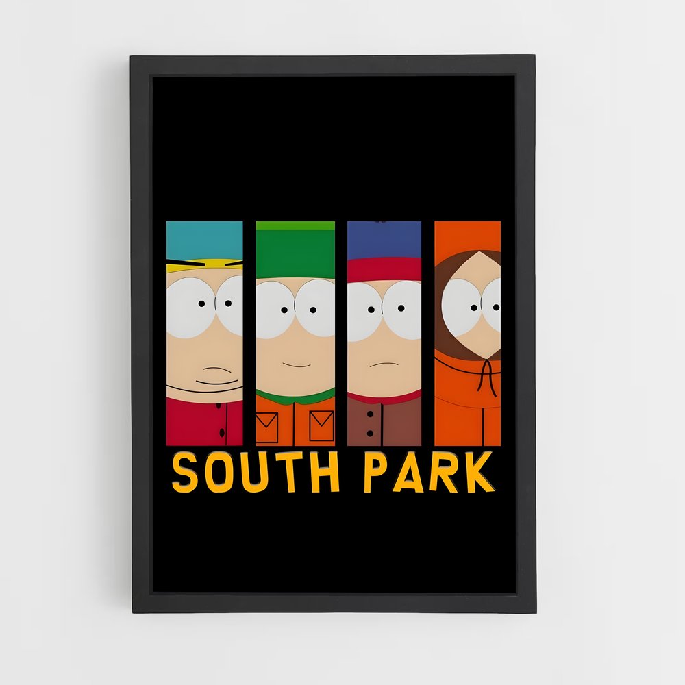 south-park-6 cadre Noir