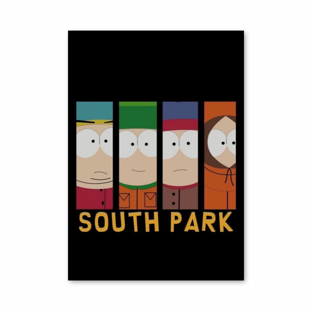 Poster South Park Personnages