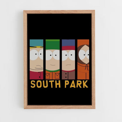 Poster South Park Personnages