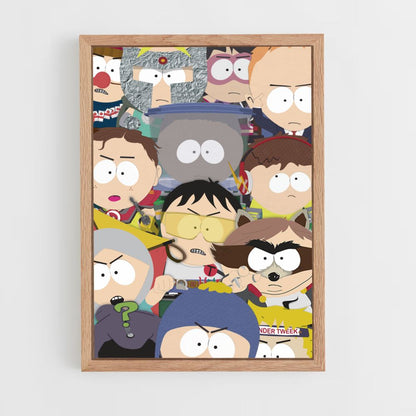 Poster South Park Super Héros