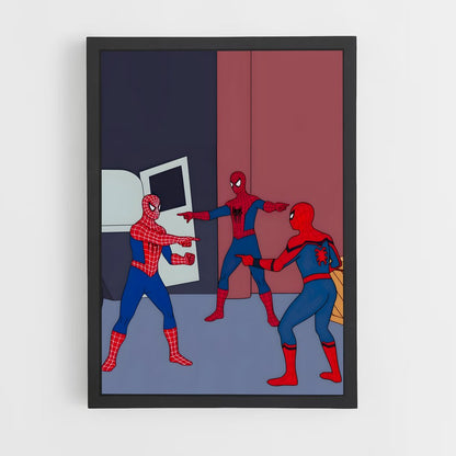 spiderman-21 cadre Noir