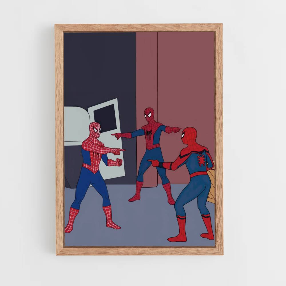 Poster Meme Spiderman