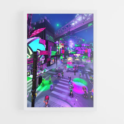 splatoon-10 cadre Blanc