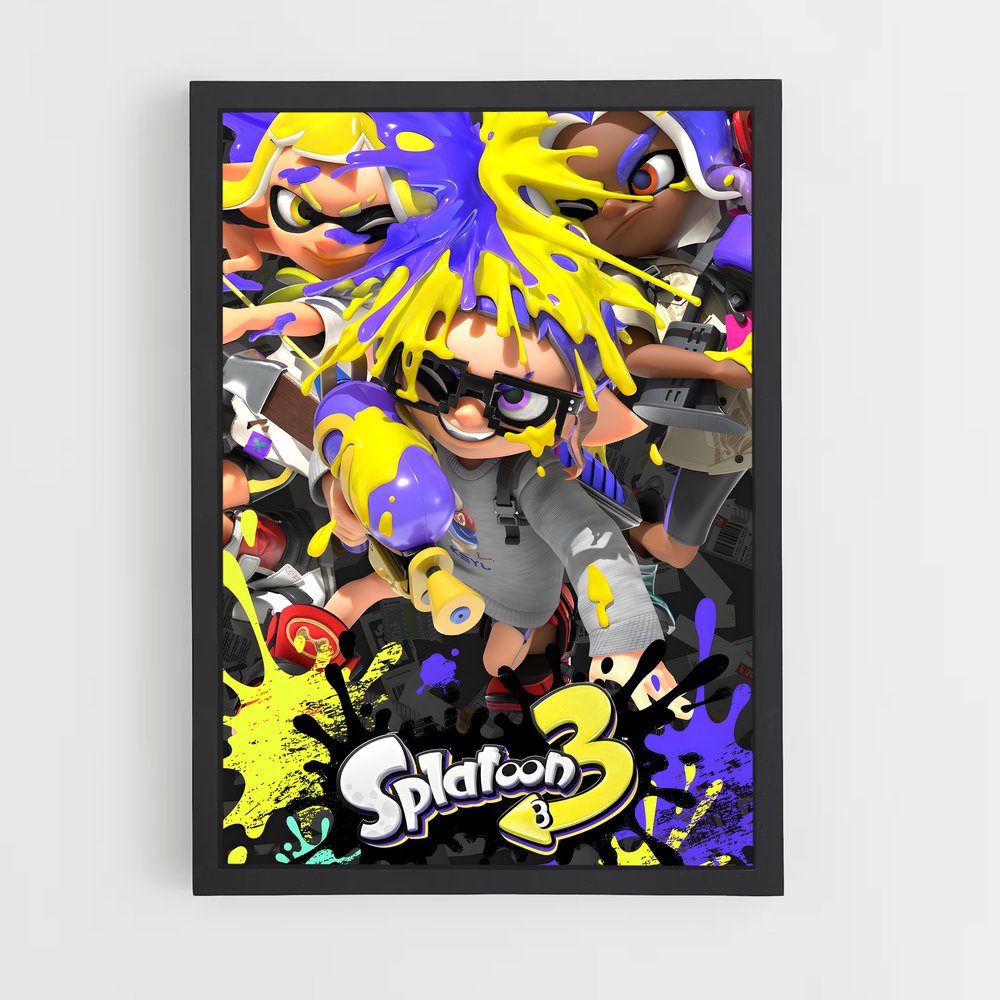 splatoon-7 cadre Noir