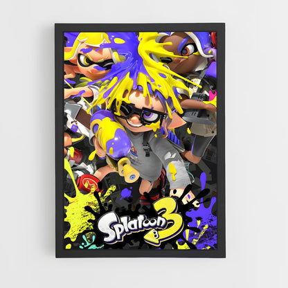 splatoon-7 cadre Noir