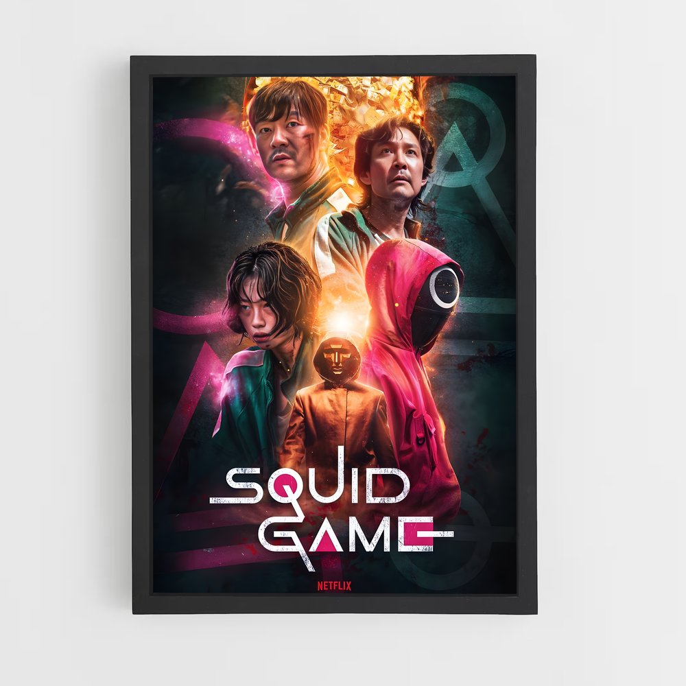 squid-game-5 cadre Noir