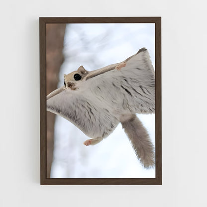 squirrel-6 cadre Bois foncé