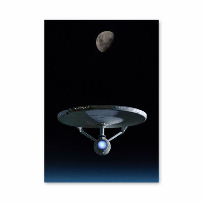 Poster Lune Star Trek