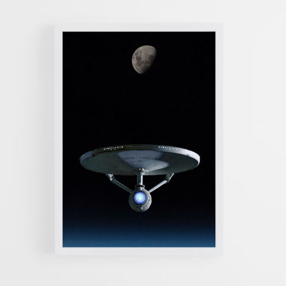 Poster Lune Star Trek