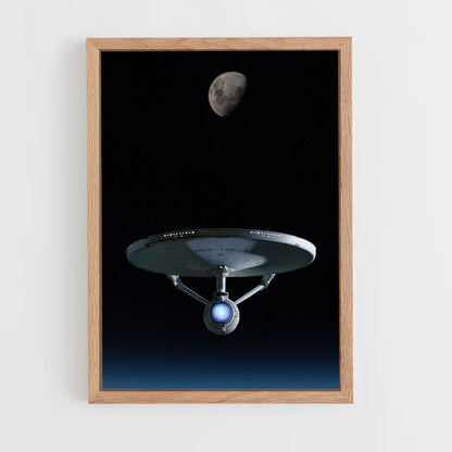 Poster Lune Star Trek