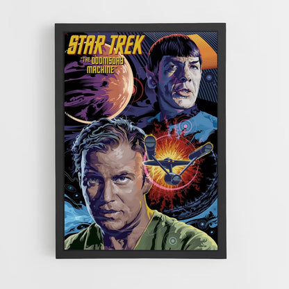 Poster Dessin Star Trek