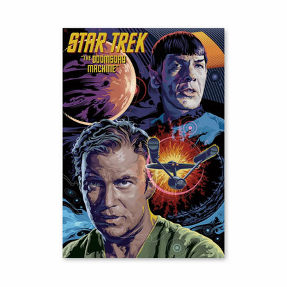 Poster Dessin Star Trek