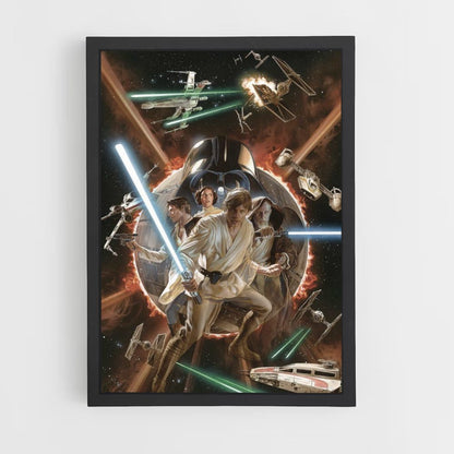 Poster Star Wars Comics