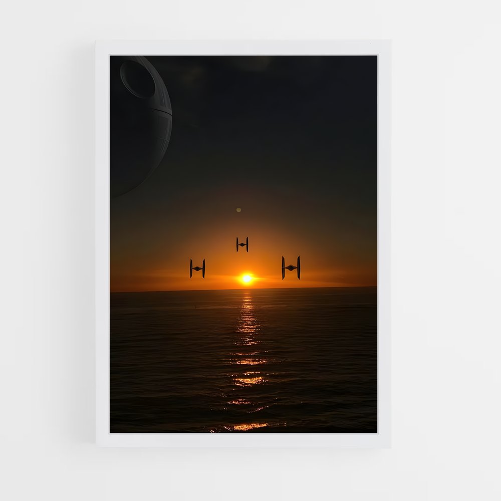 star-wars-2 cadre Blanc