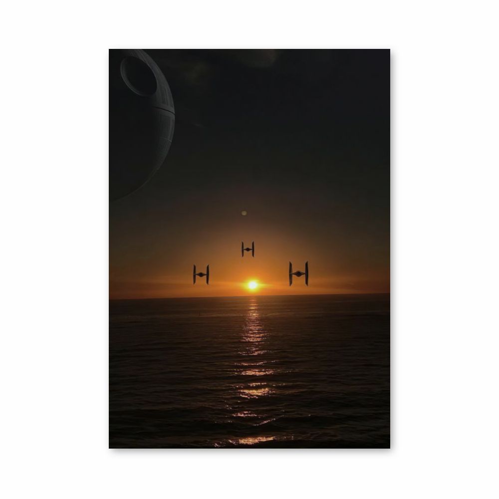 Poster Vaisseaux Star Wars