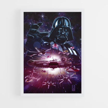 star-wars-22 cadre Blanc