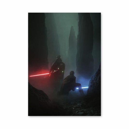 Poster Luke vs Vador