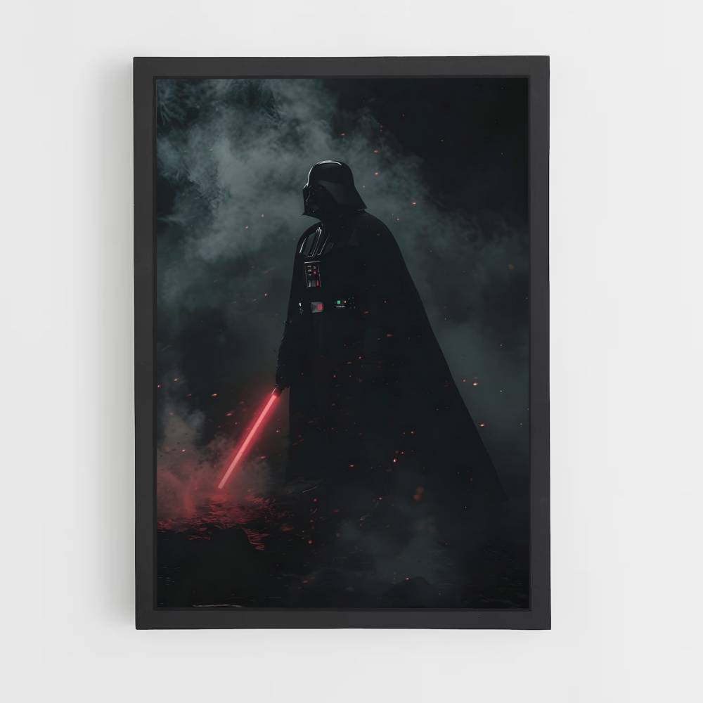 Poster Dark Vador Brume