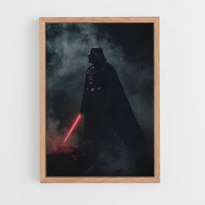 Poster Dark Vador Brume