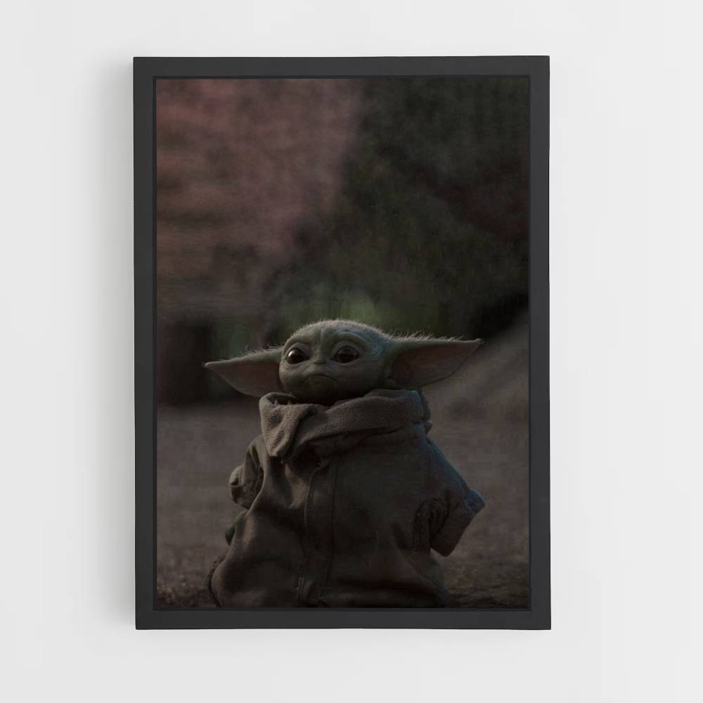 Poster Bébé Yoda