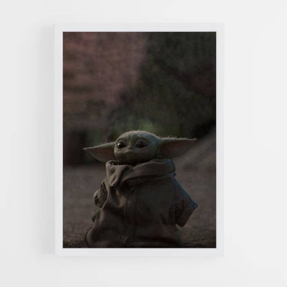 Poster Bébé Yoda