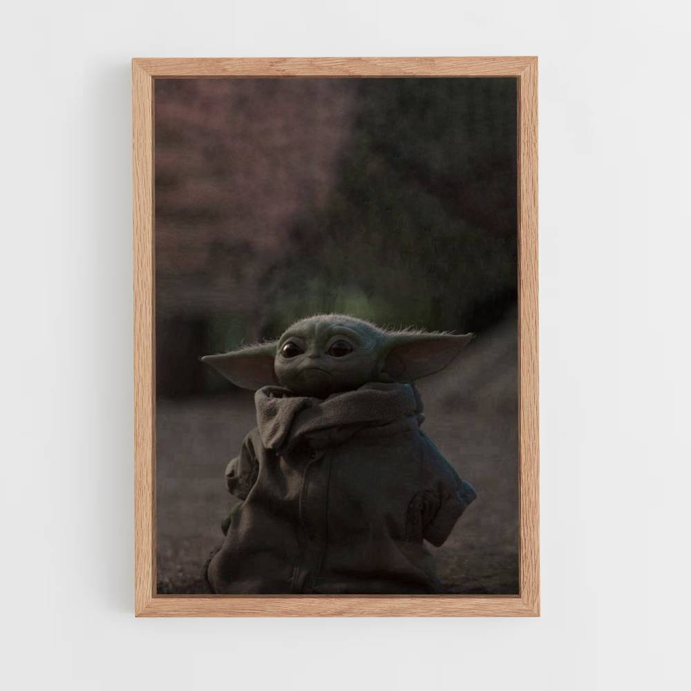 Poster Bébé Yoda