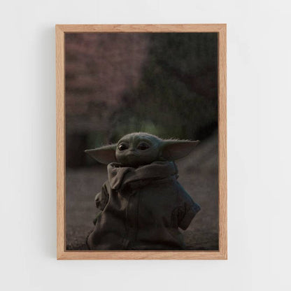 Poster Bébé Yoda