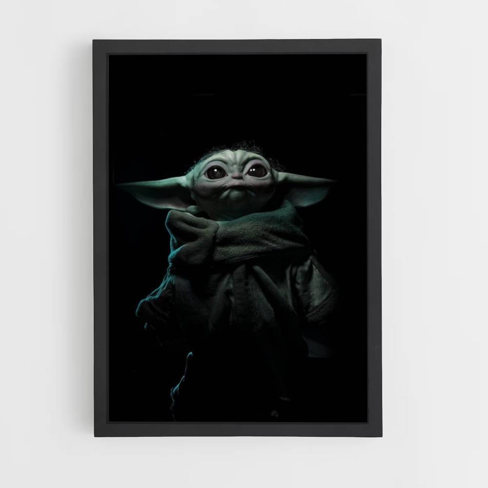 Poster Bébé Yoda Mignon