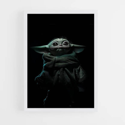 Poster Bébé Yoda Mignon