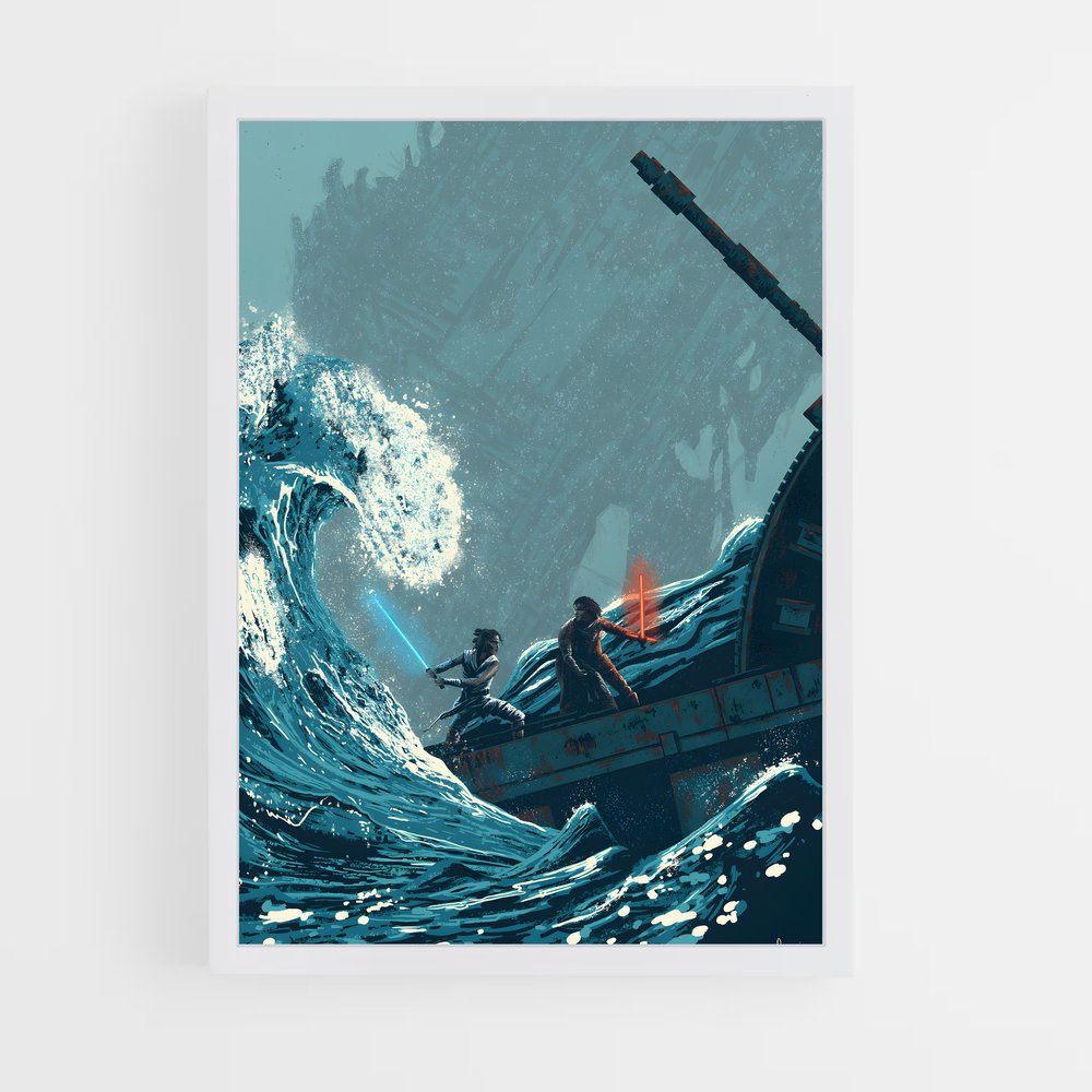 star-wars-7 cadre Blanc
