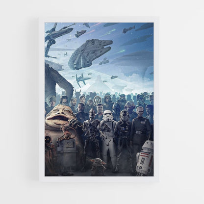 Poster Star Wars Guerre