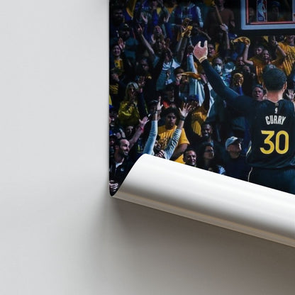 Poster Stephen Curry Panier