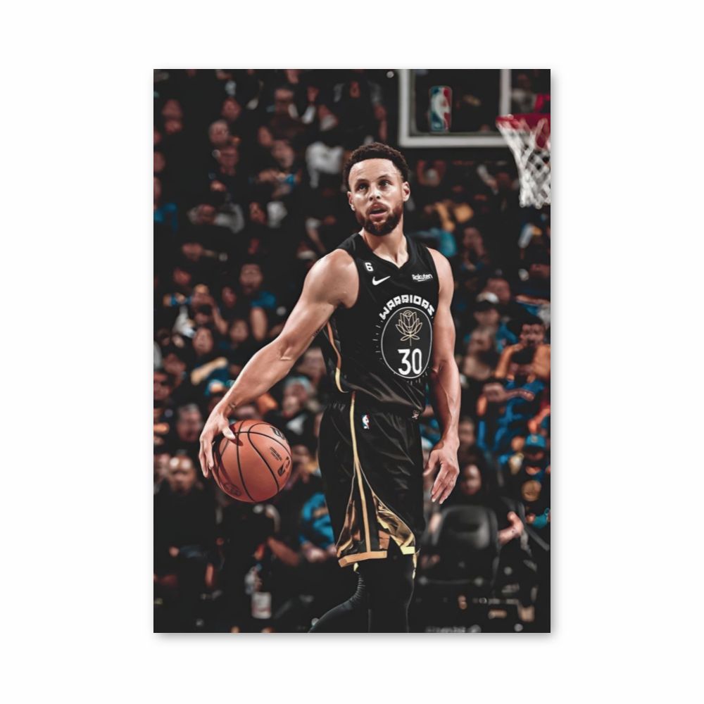 Poster Stephen Curry Dribbles