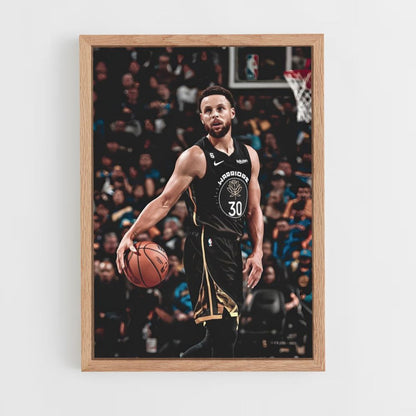 Poster Stephen Curry Dribbles